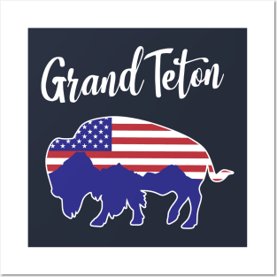 Grand Teton National Park T-Shirt Posters and Art